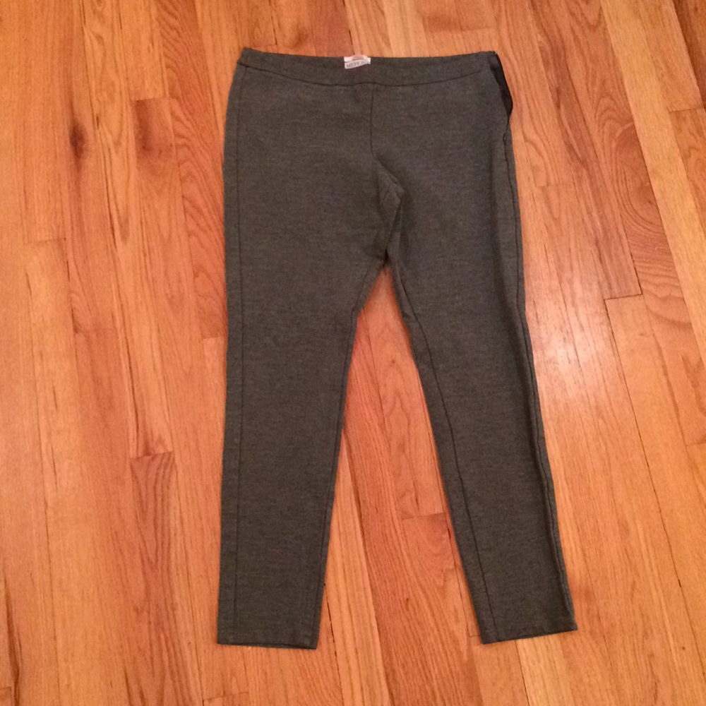 Grey stretch ponte pants. Brand new. Never worn.